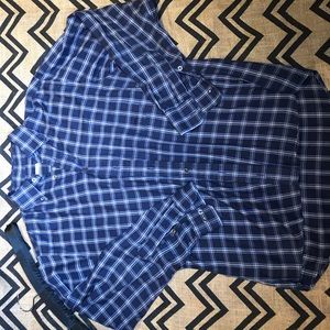 Burberry London cotton button down size medium